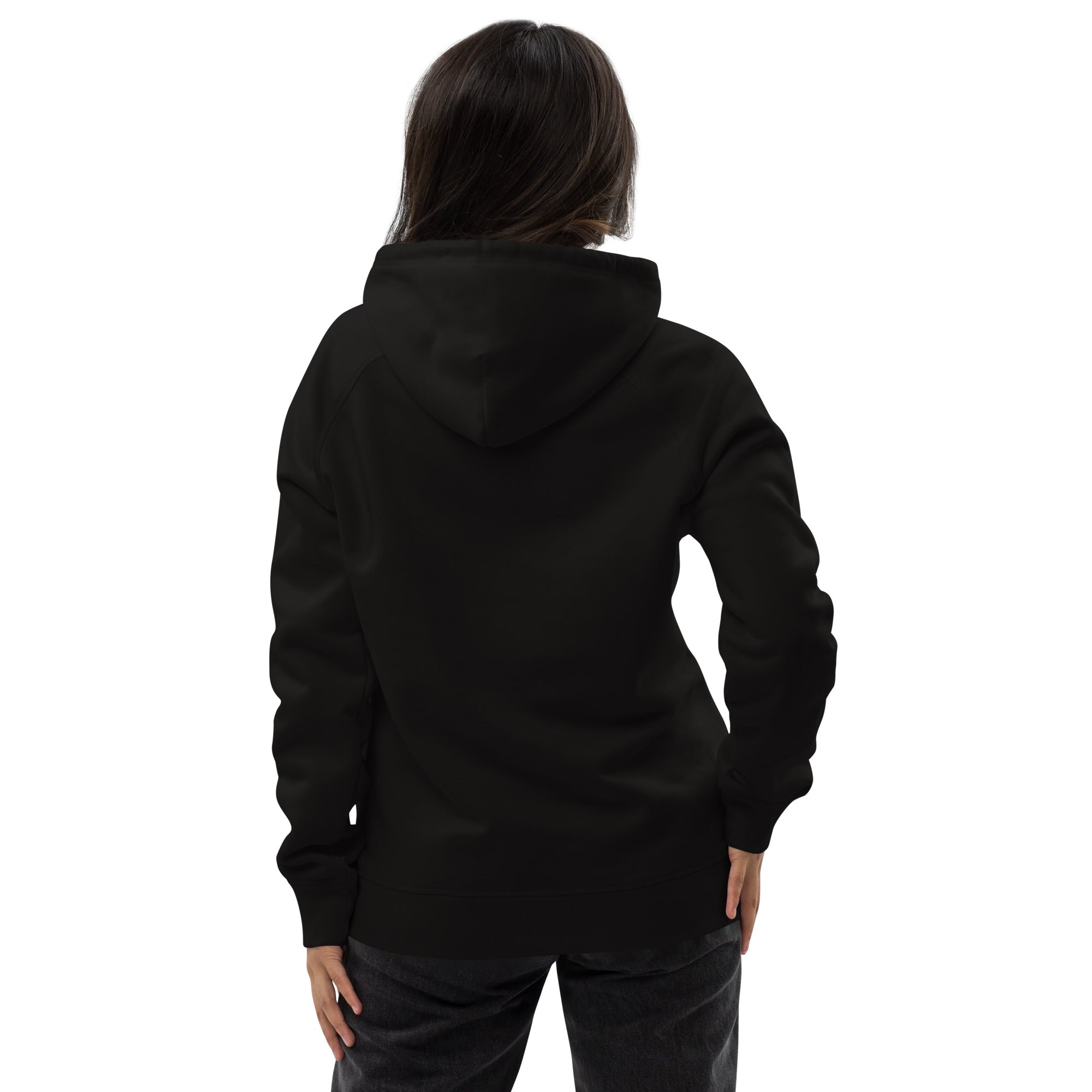 unisex black hoodie