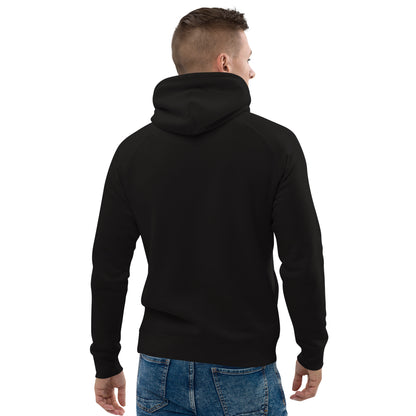 unisex black hoodie