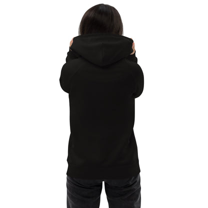 unisex black hoodie