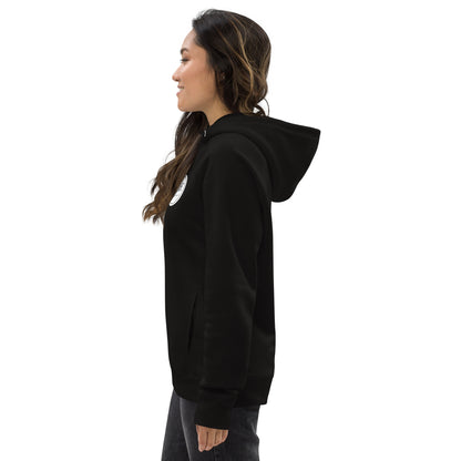 unisex black hoodie