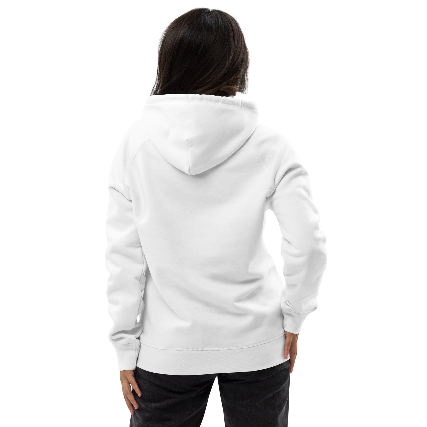 unisex white hoodie for men and women