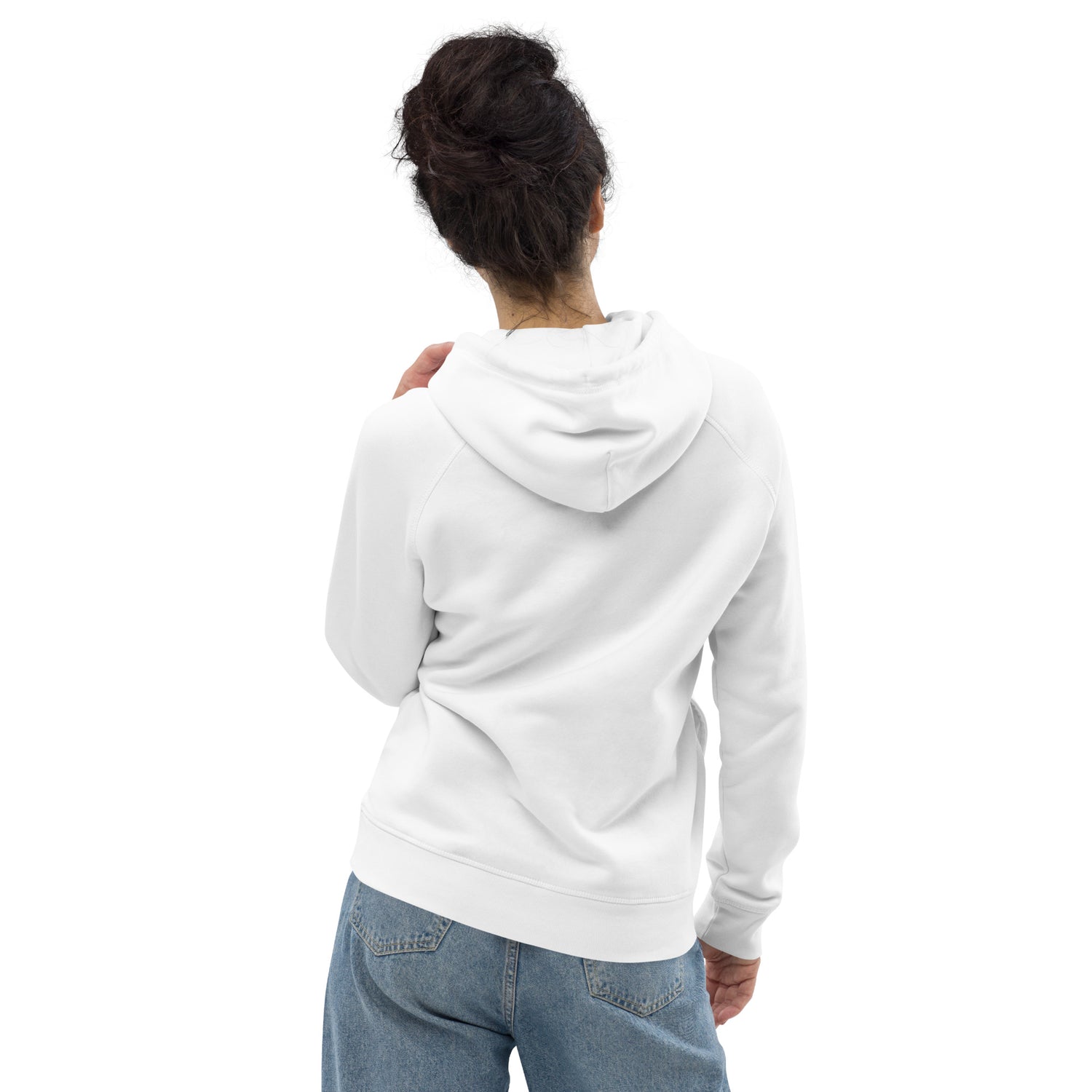 unisex white hoodie for men and women