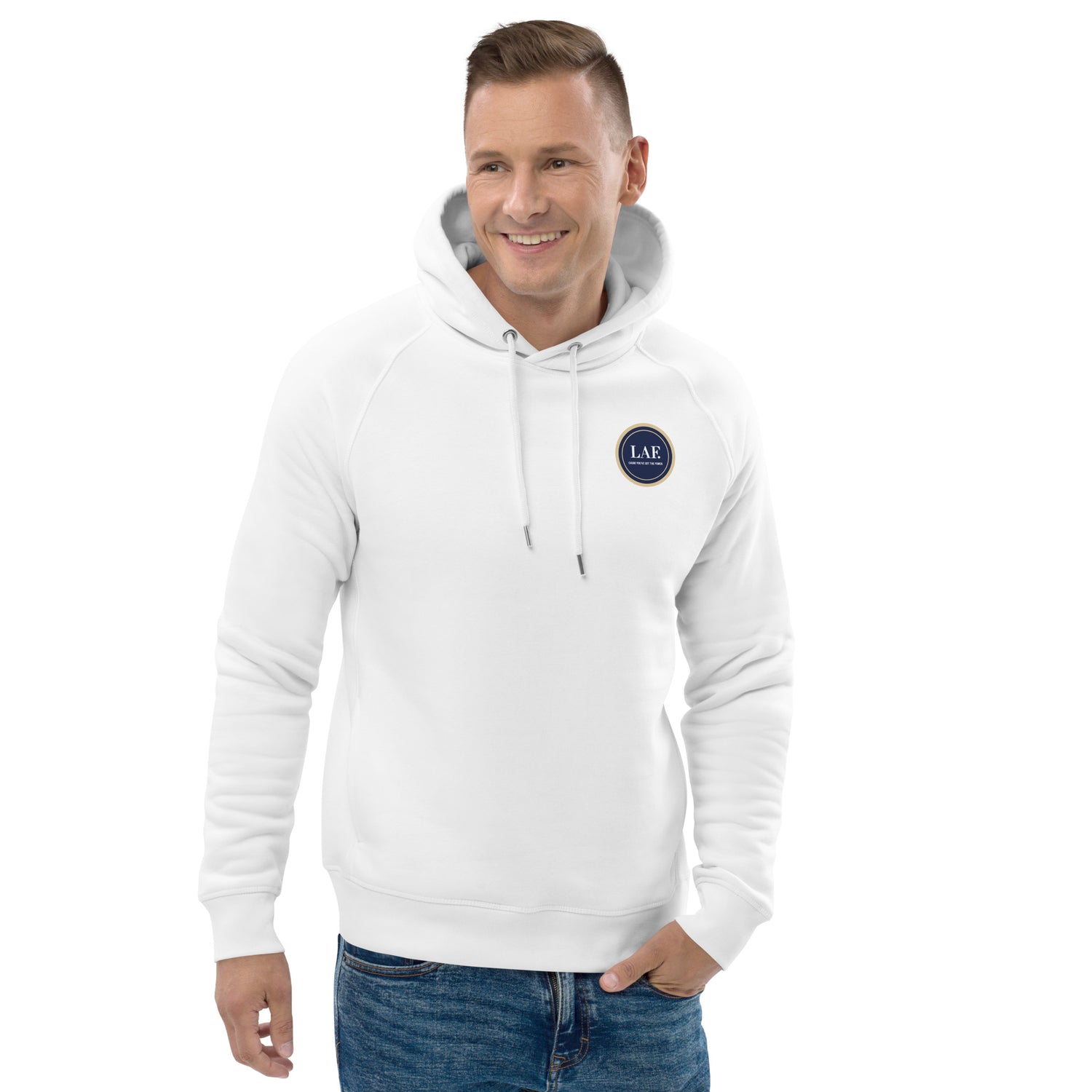 unisex white hoodie for men and women