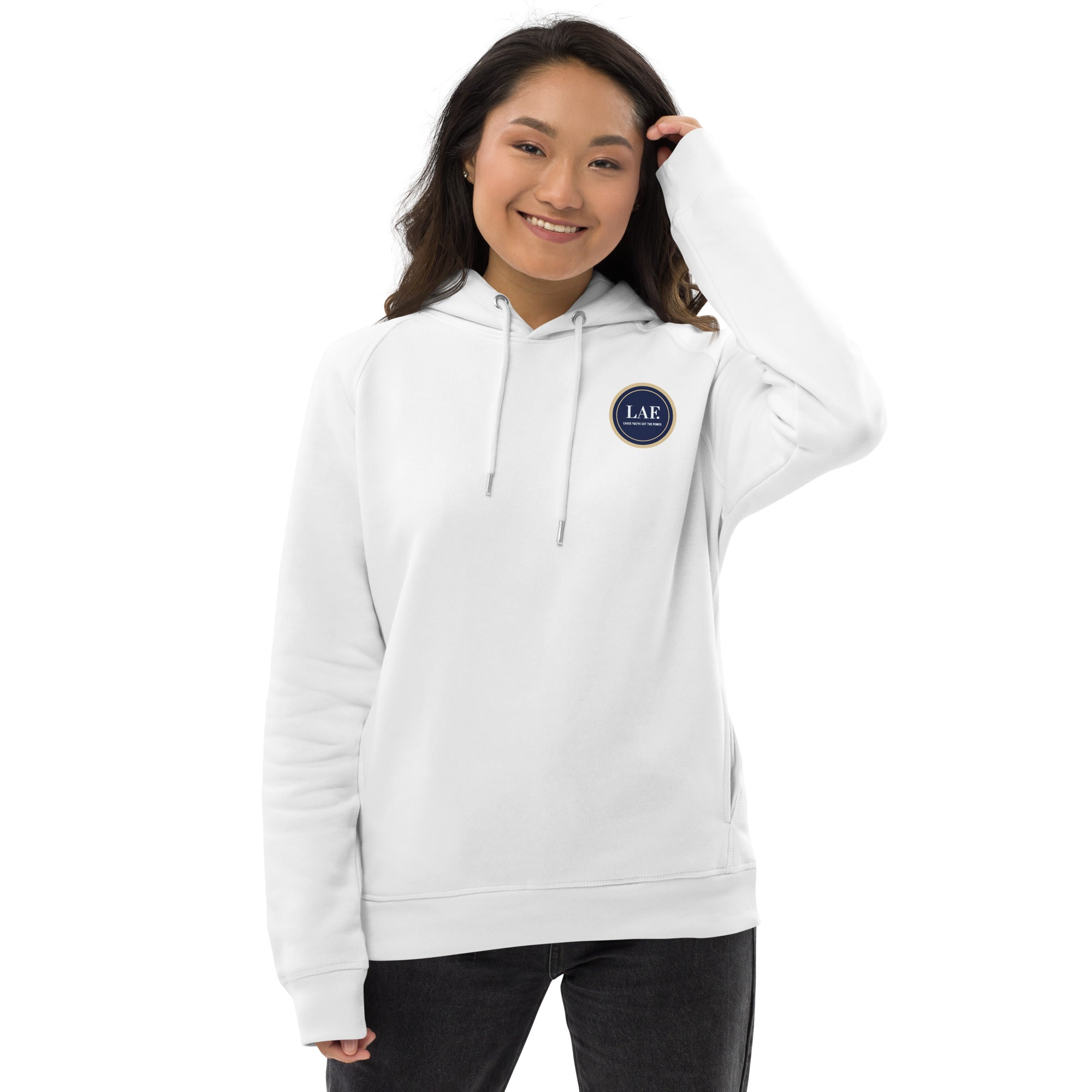 unisex white hoodie for men and women